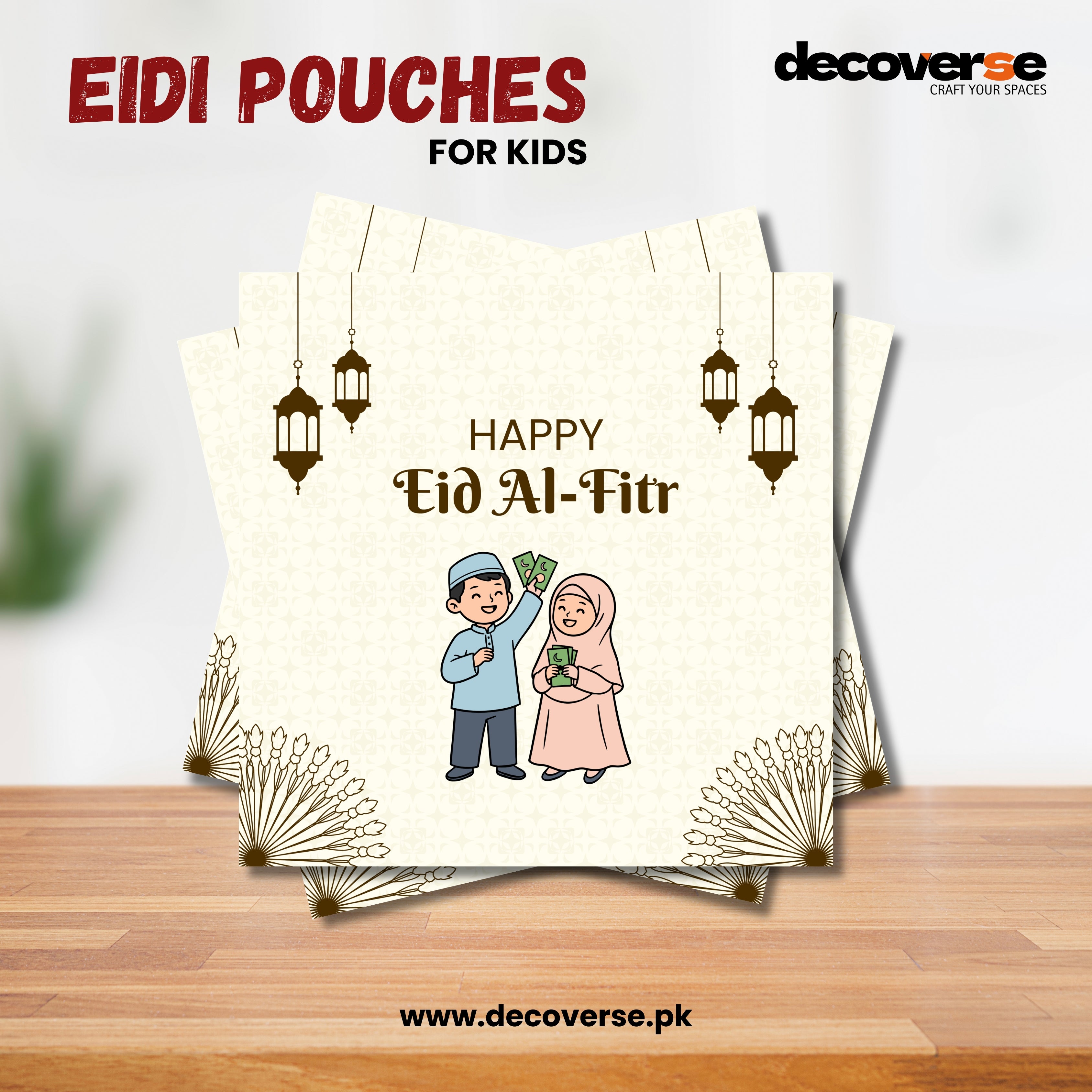 Cute Eidi Pouches for Kids – Make Their Eid Extra Special